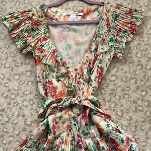 DVF Floral Wrap Blouse